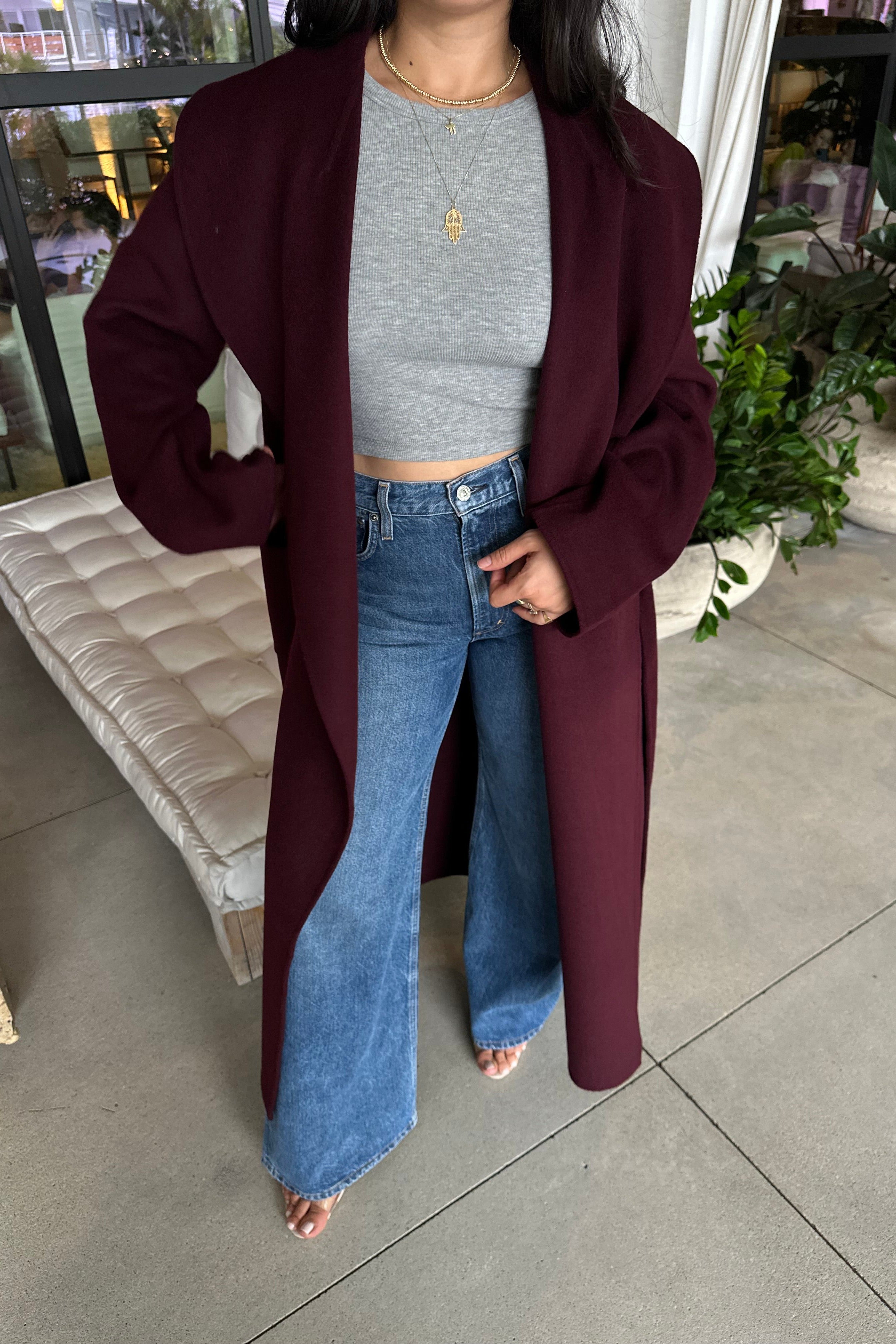MAVIS WOOL COAT – Big Drop NYC