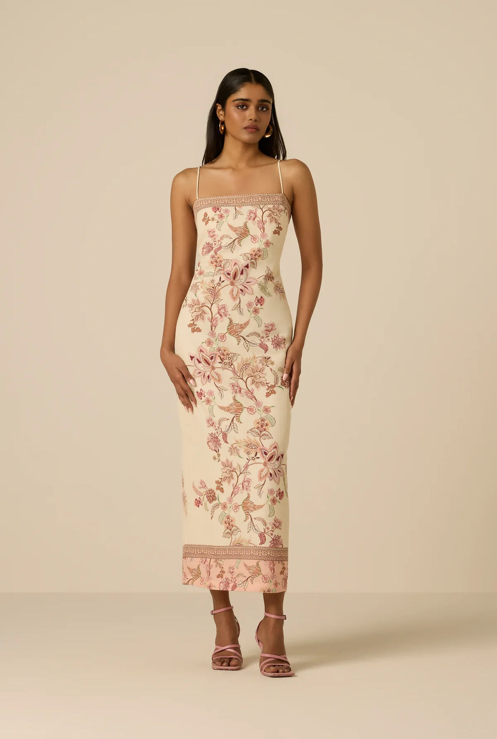 DANI STRAPPY MIDI DRESS