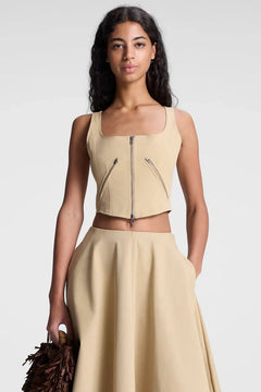 DEA UTILITY ZIP CROP TANK