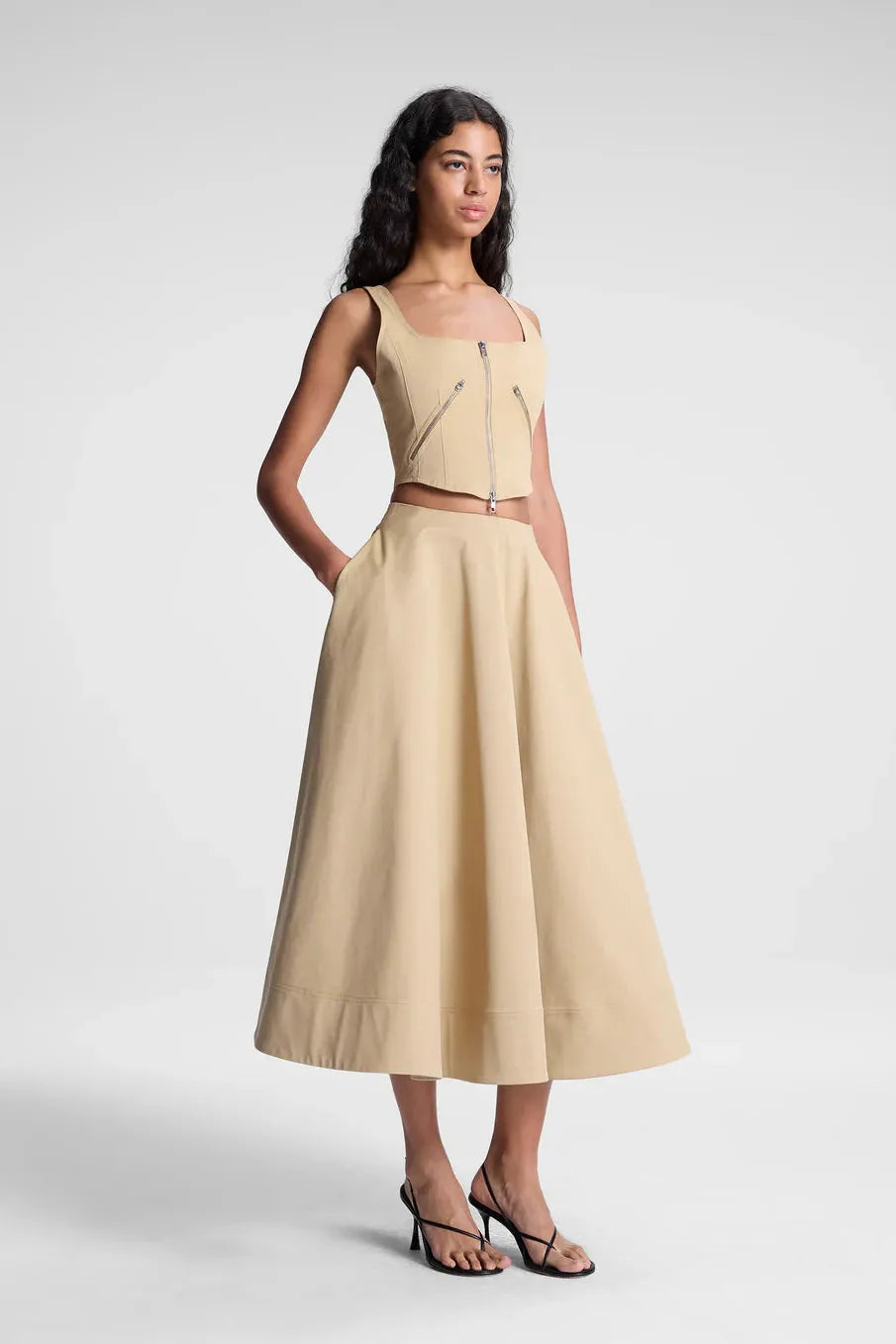 DEA UTILITY ZIP CROP TANK