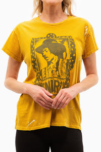 MADEWORN JIMI HENDRIX CONCERT TEE IN MUSTARD