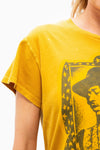 MADEWORN JIMI HENDRIX CONCERT TEE IN MUSTARD