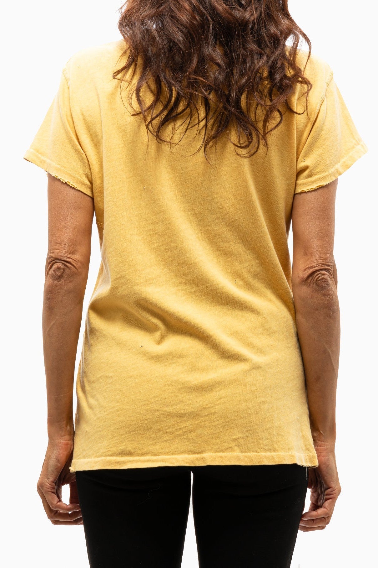 MADEWORN BRUCE SPRINGSTEEN CREW TEE IN LEMON