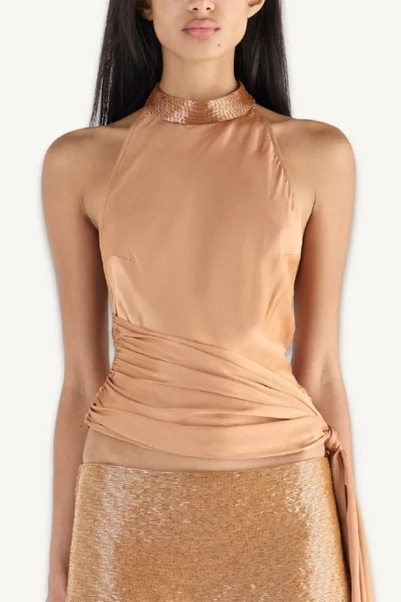 STELLA HAND BEADED TOP