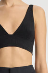 A.L.C. ELLA BRA IN BLACK