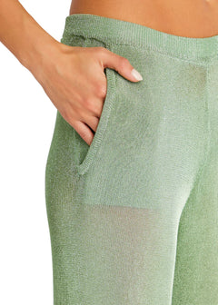 SHELDON METALLIC KNIT PANT