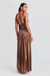RETROFETE SALEM DRESS IN CHOCOLATE