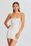 RETROFETE INDIYAH DRESS IN WHITE