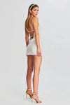 RETROFETE INDIYAH DRESS IN WHITE