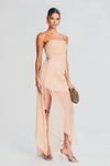 RETROFETE CHAYLYNN DRESS IN DUSTY PEACH