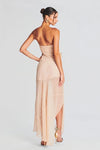 RETROFETE CHAYLYNN DRESS IN DUSTY PEACH