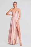 RETROFETE CHAYLYNN DRESS IN DUSTY PEACH