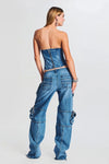 RETROFETE TAMMY CARGO JEAN IN SEA