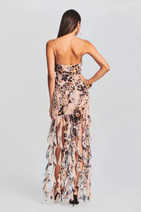 RETROFETE ARIA DRESS IN VINTAGE CHEETAH