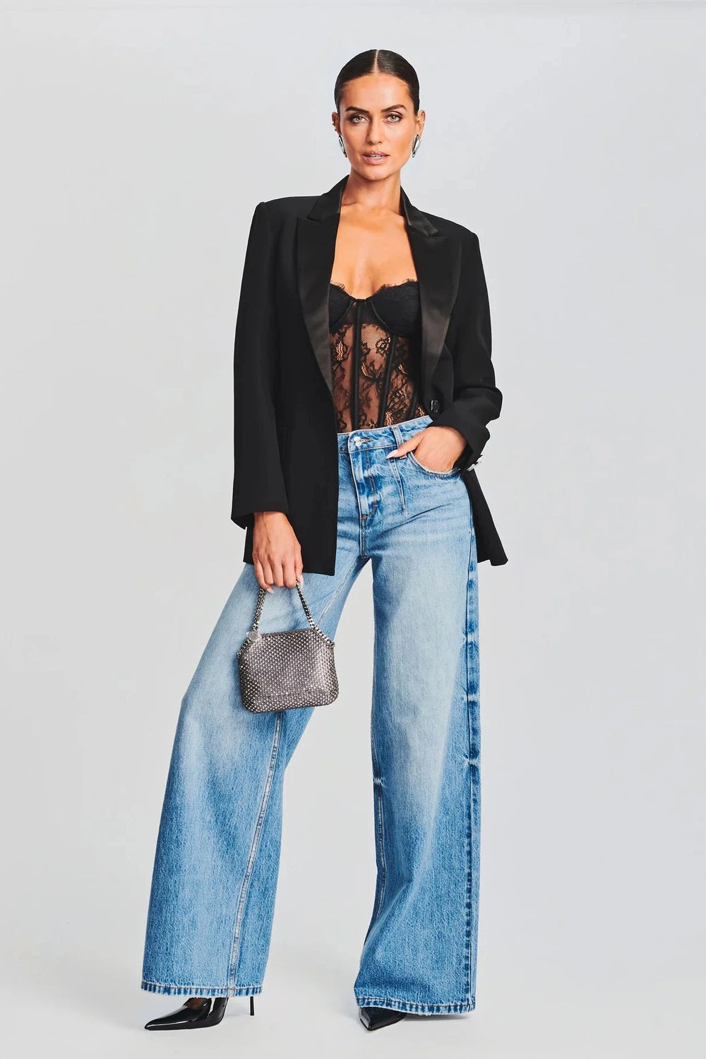 RETROFETE OTTO BODYSUIT IN BLACK-BODYSUIT-RETROFETE-Big Drop NYC