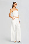 RETROFETE SAMANTHA TUBE TOP IN WHITE