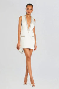 NANCIE EMBELLISHED DRESS