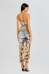 RETROFETE MISCHA SEQUIN DRESS IN SILVER