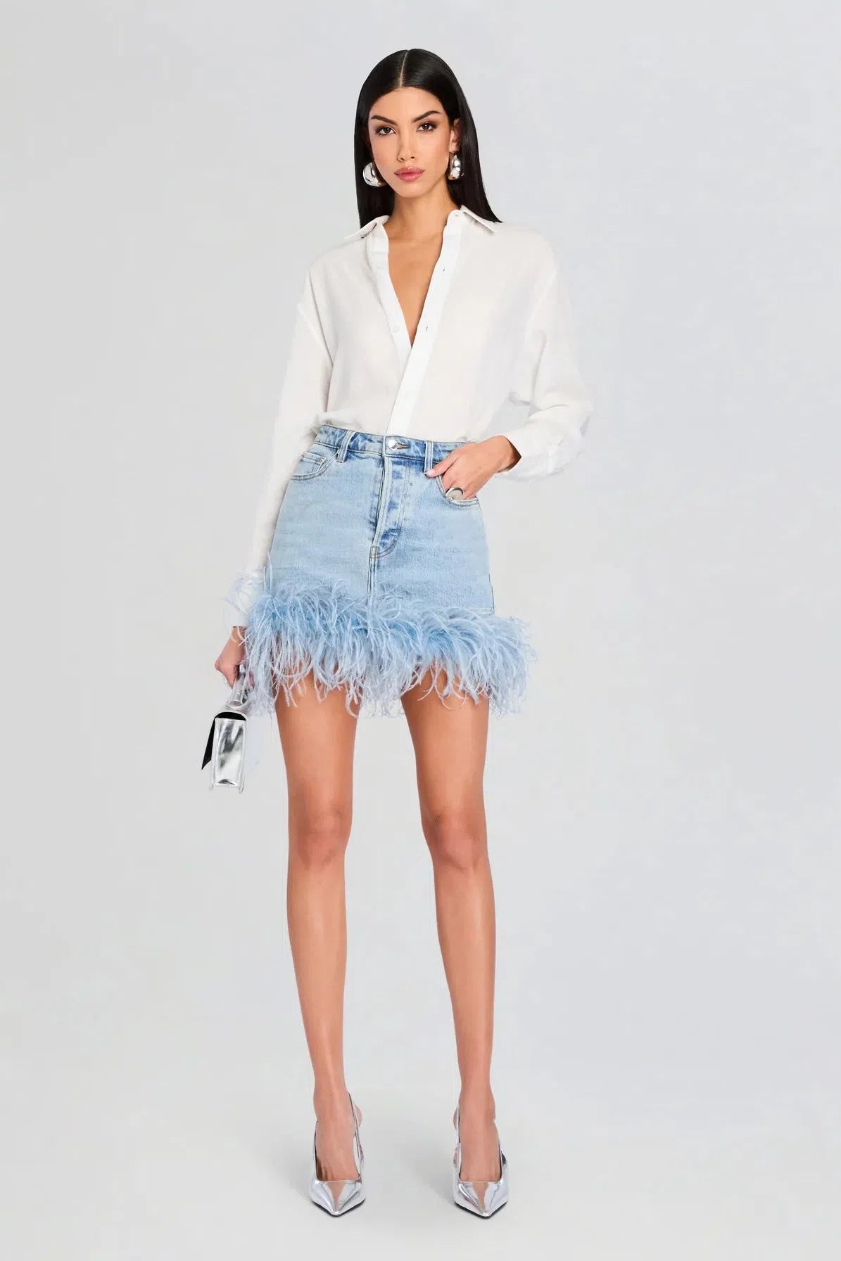 ELVIE DENIM SKIRT