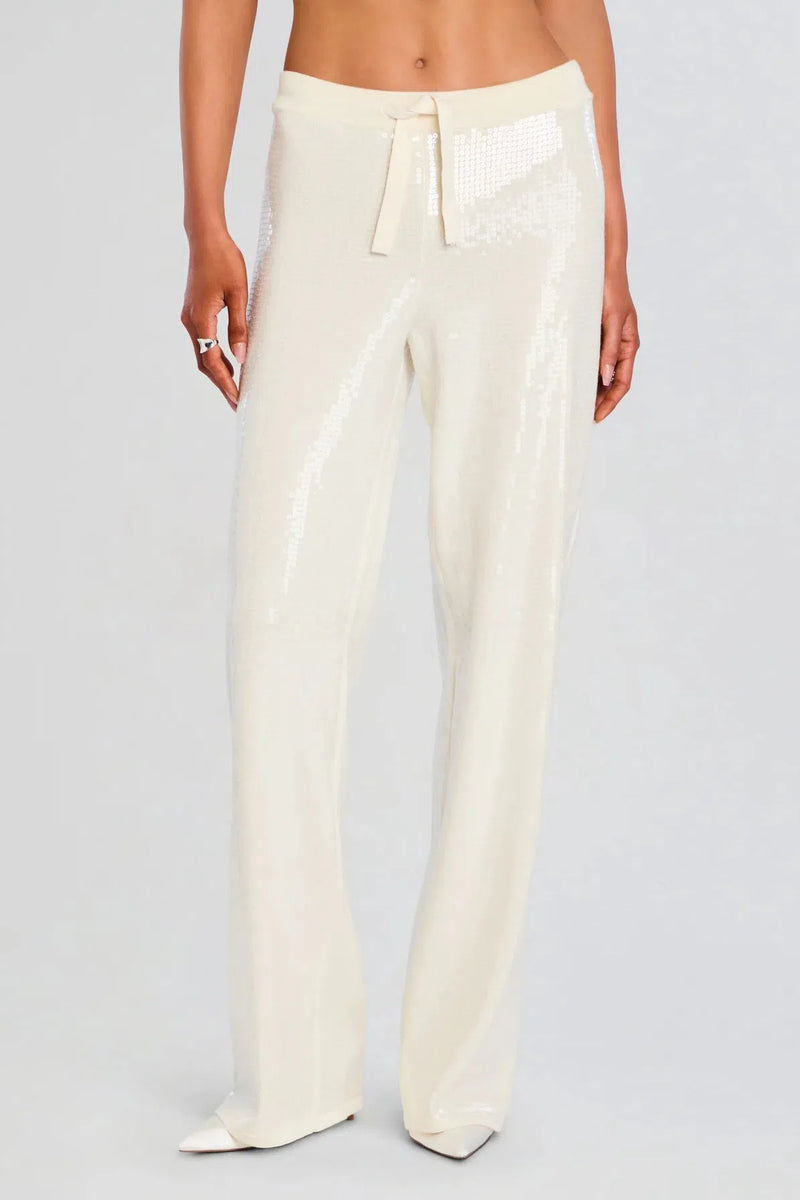 RETROFETE NATALIA PANT IN WINTER WHITE