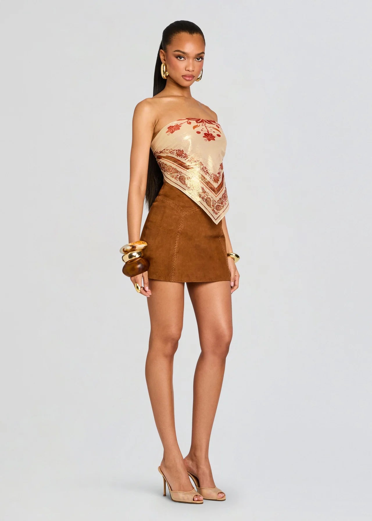 NOELLE SILK TOP