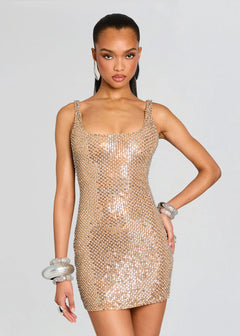 THEOLONIA SEQUIN DRESS