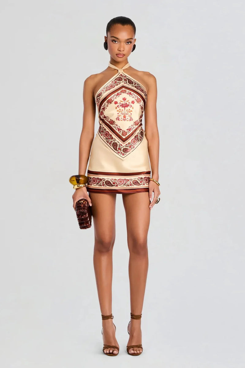 ADELAIDE SILK DRESS