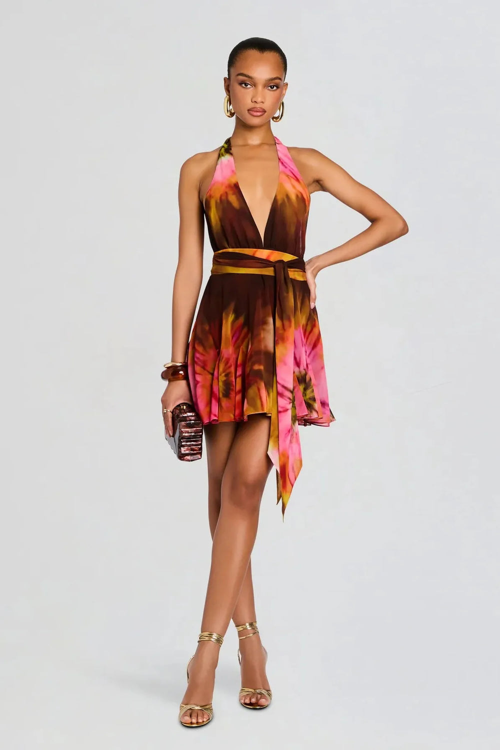 BRIOLA CHIFFON DRESS