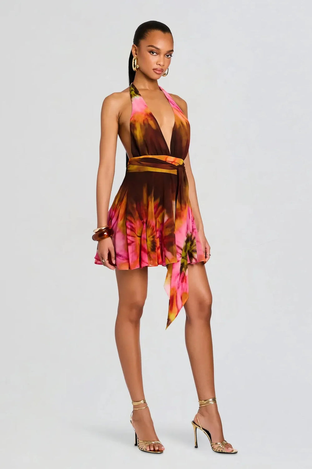 BRIOLA CHIFFON DRESS