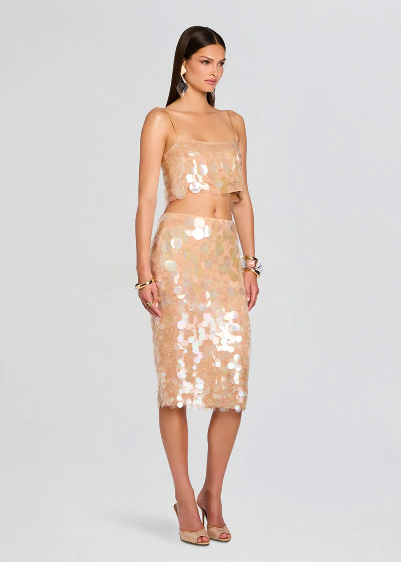 RILEY SEQUIN SKIRT