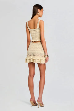 FLORRIE CROCHET SKIRT