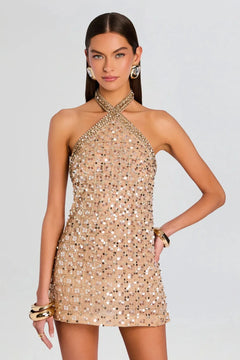 JANNETH EMBROIDERED DRESS