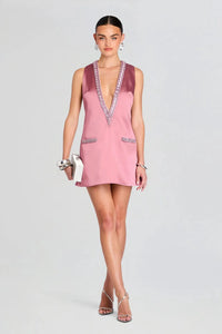 NANCIE EMBELLISHED DRESS
