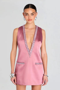NANCIE EMBELLISHED DRESS