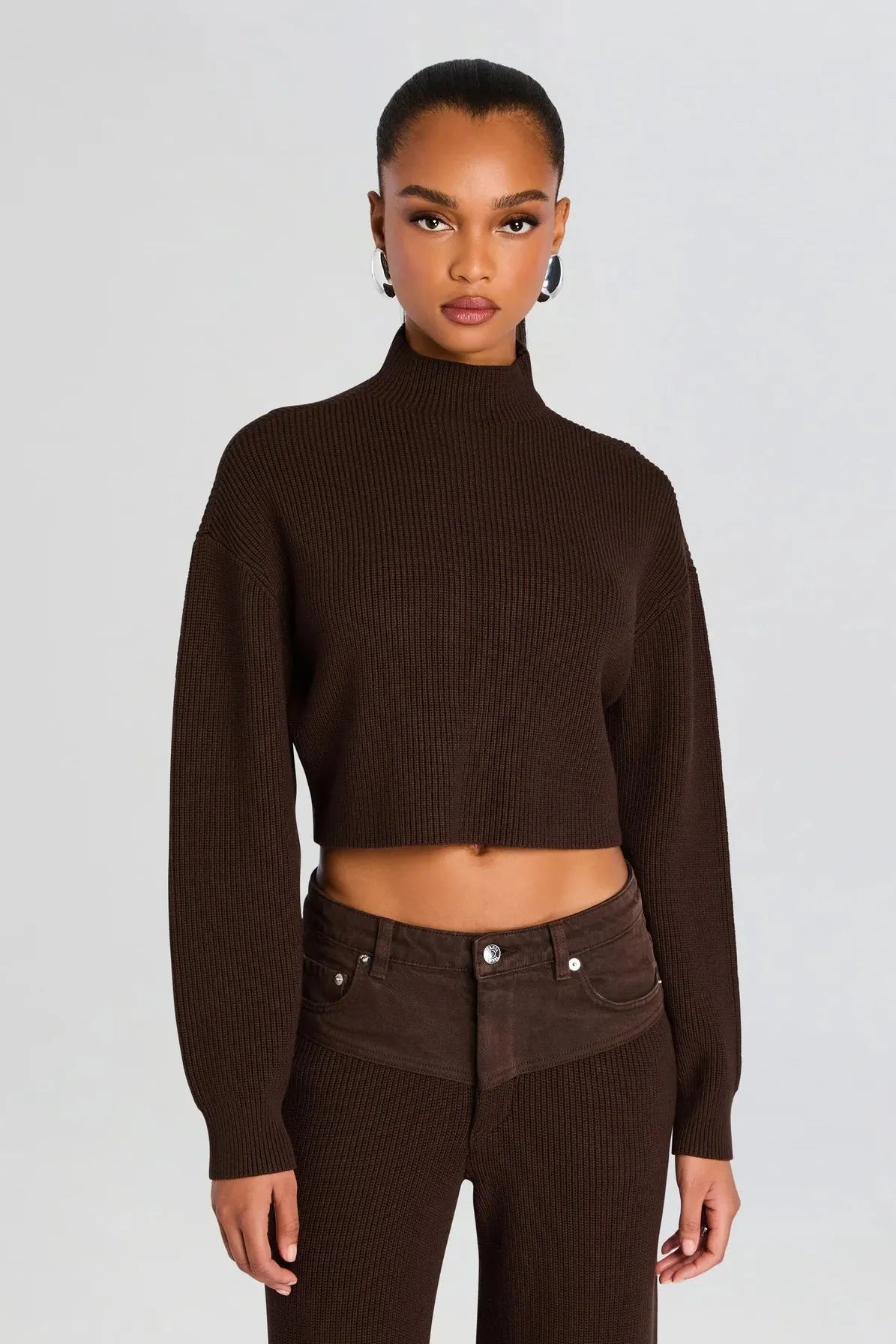 CARMEN MID CROPPED SWEATER