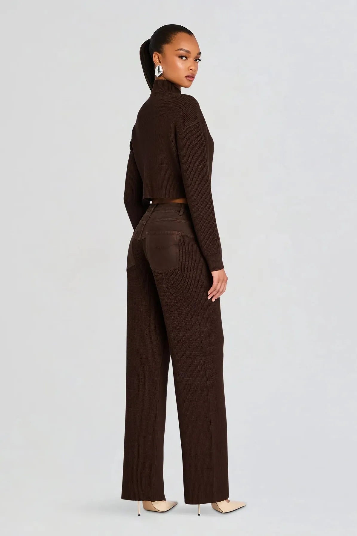 CARMEN MID CROPPED SWEATER