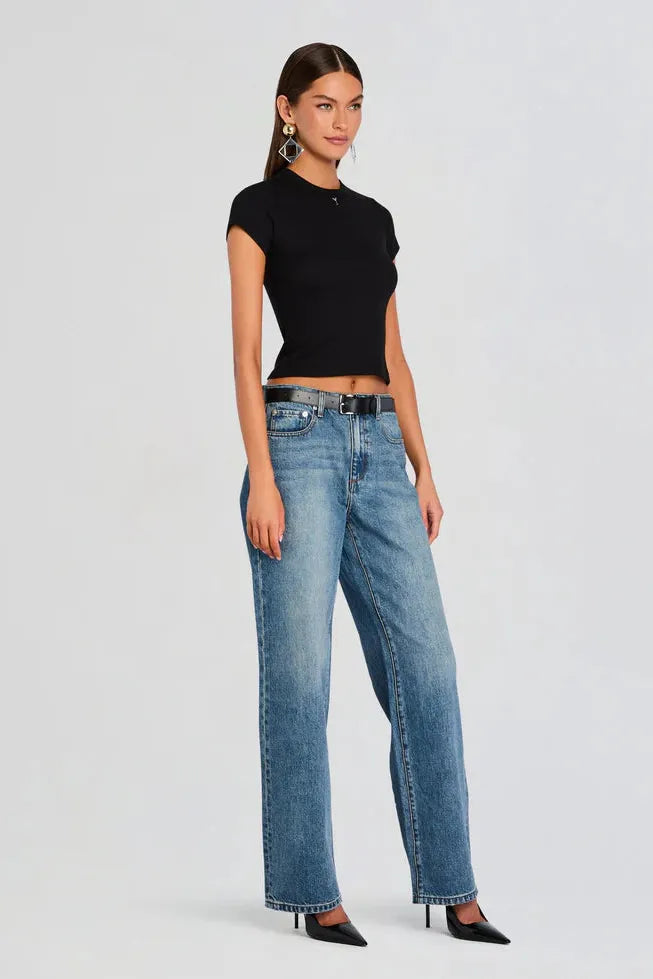 JANIE MID RISE JEAN