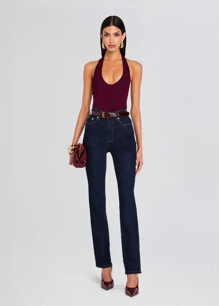 BAMBOO HALTER BODYSUIT