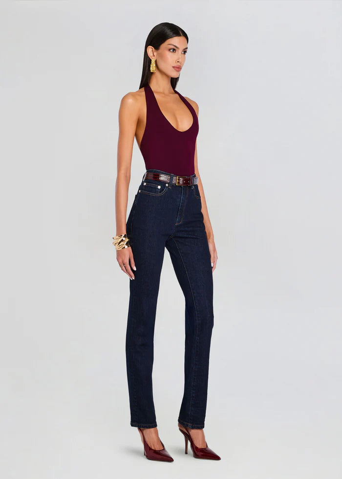 BAMBOO HALTER BODYSUIT