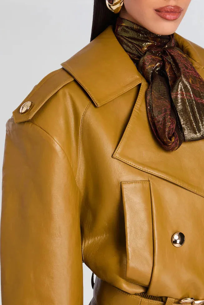 MALENE LEATHER JACKET