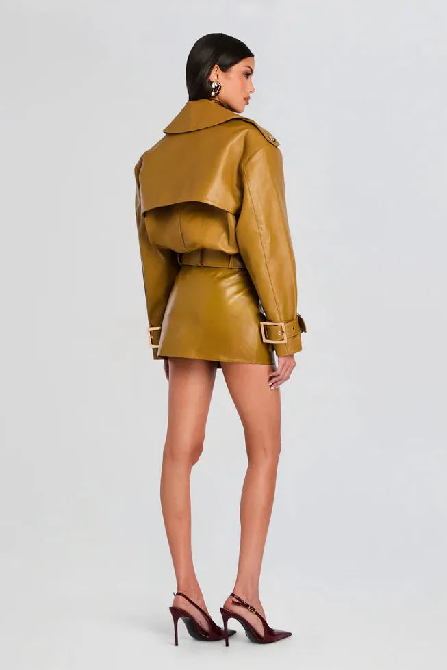 MALENE LEATHER JACKET