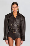 MALENE LEATHER JACKET