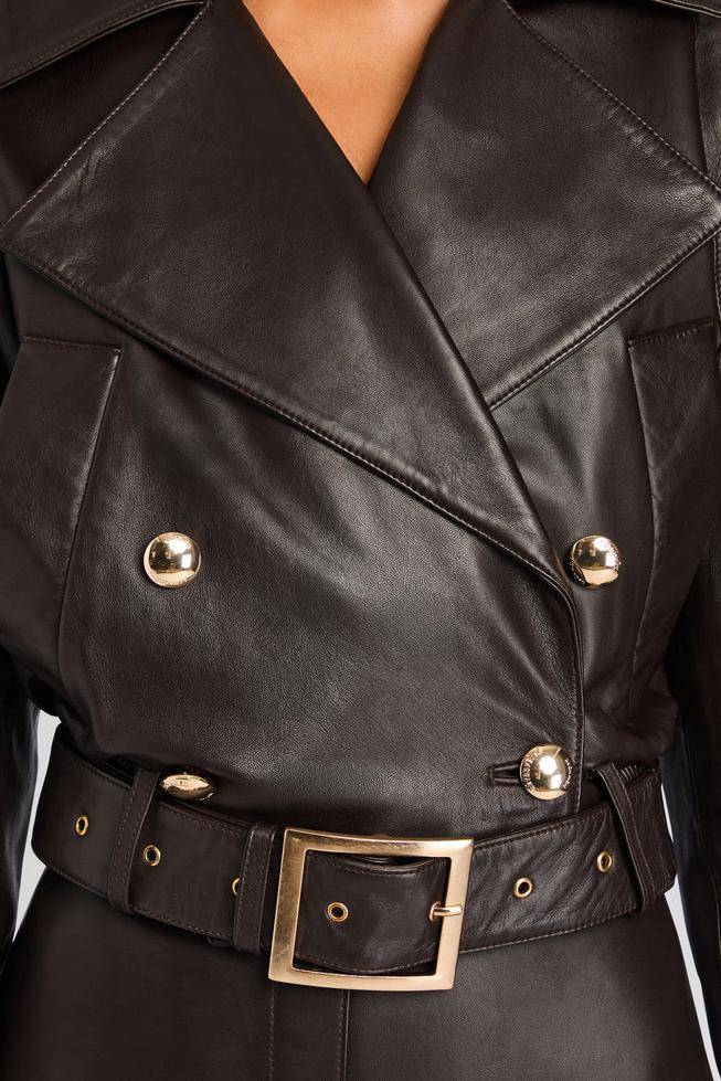 MALENE LEATHER JACKET