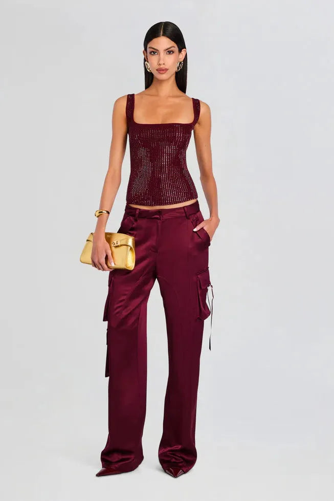 MARZIA EMBELLISHED TOP