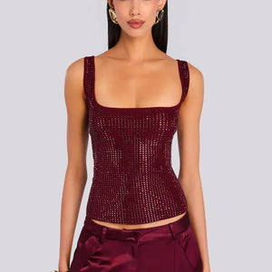 MARZIA EMBELLISHED TOP