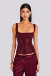 MARZIA EMBELLISHED TOP