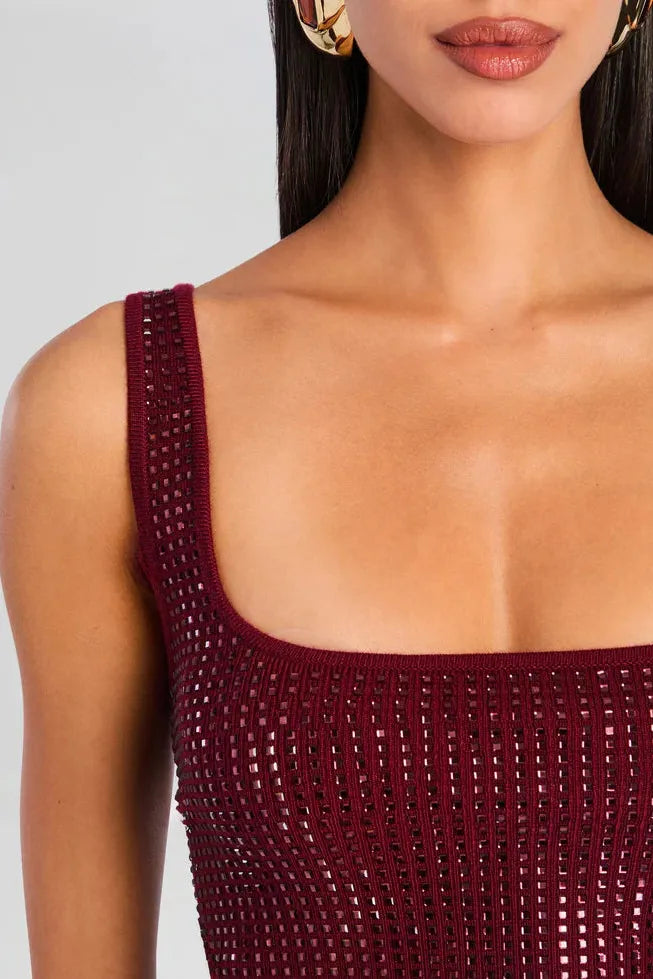 MARZIA EMBELLISHED TOP