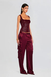 MARZIA EMBELLISHED TOP