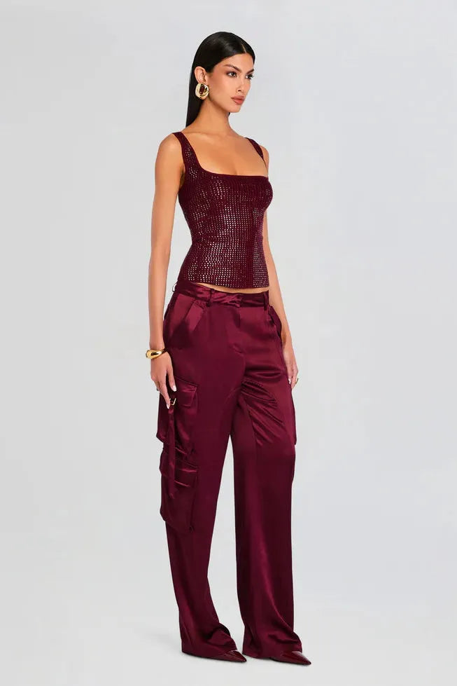 MARZIA EMBELLISHED TOP