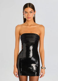 CHENTARI SEQUIN DRESS